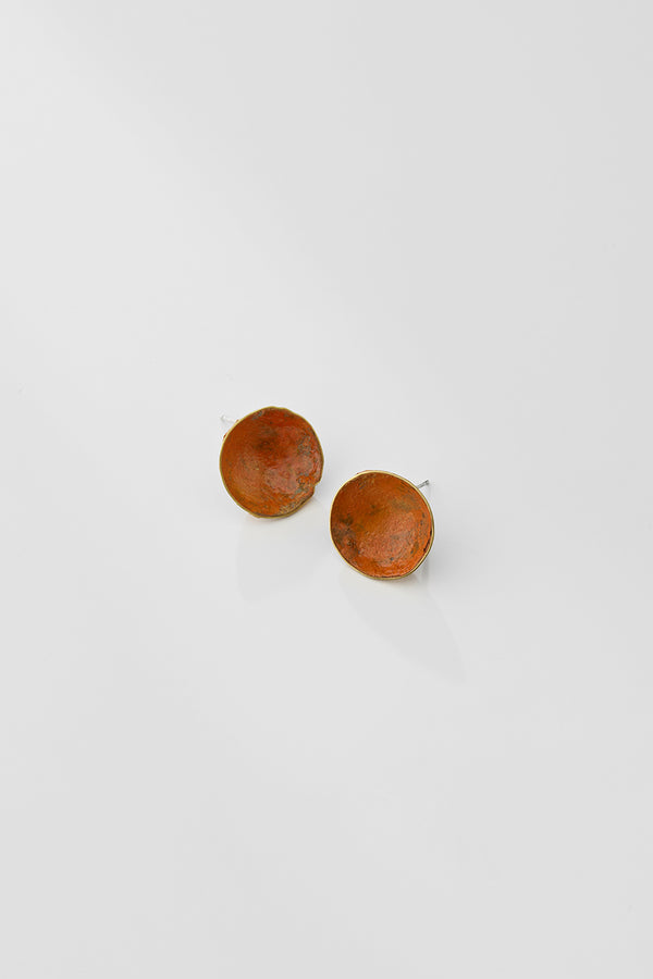 Ode to Mom in Burnt Orange |Earrings|