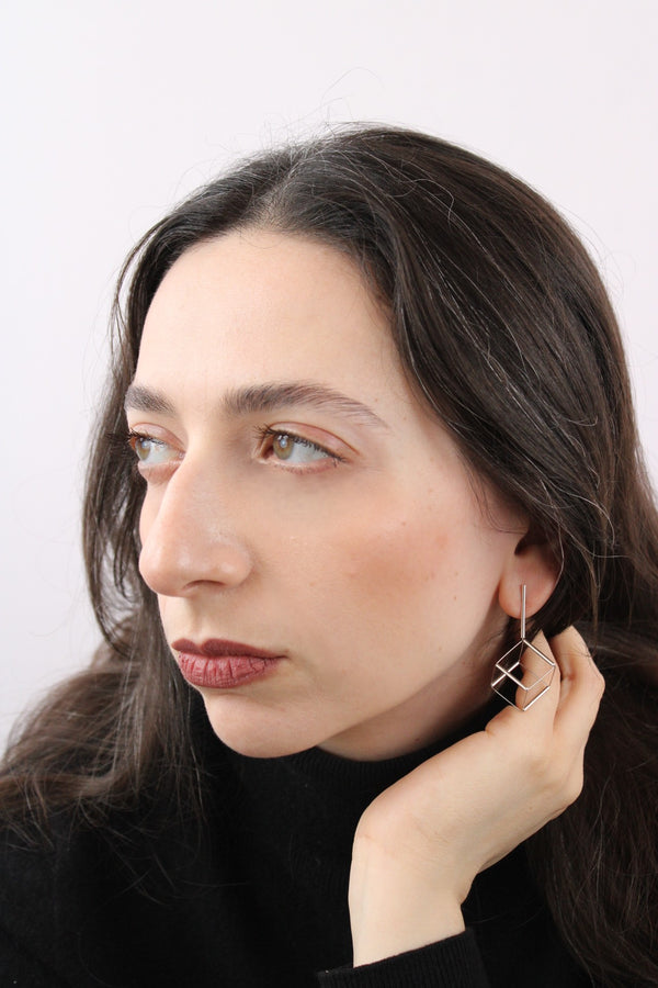 Cube |Earrings|