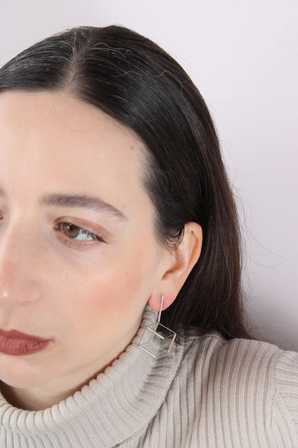Cube |Earrings|