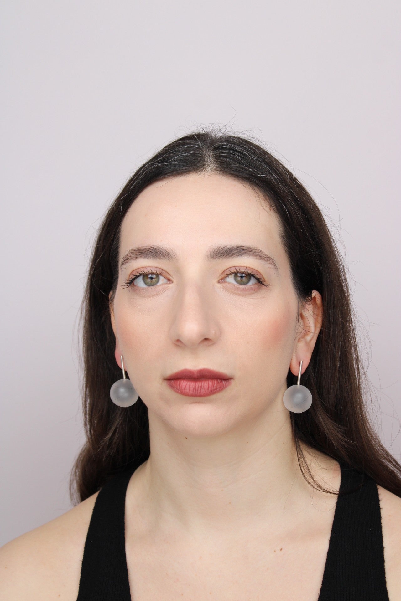 Agapurni NO.7 in Clear Opaque |Earrings|