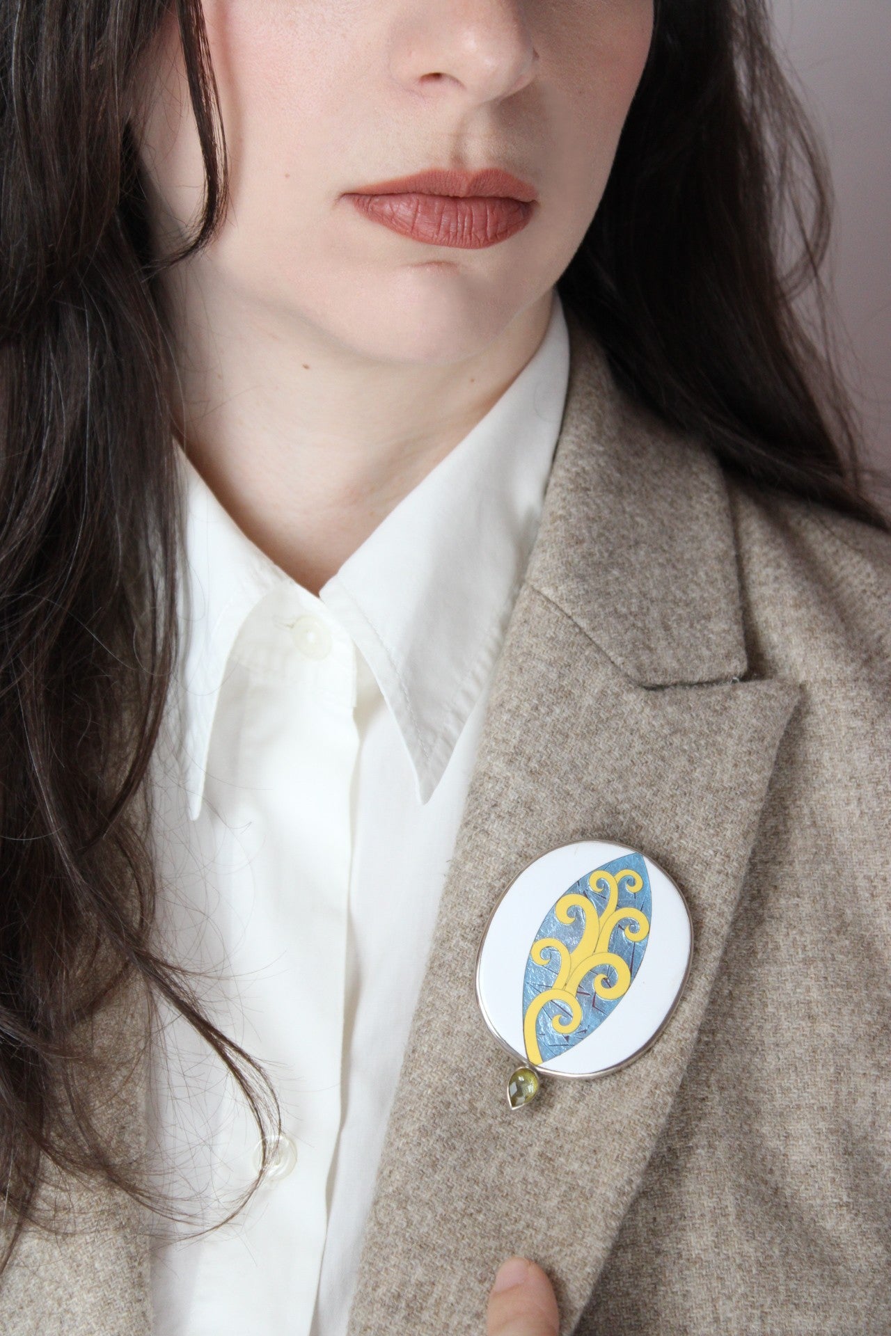 Ouverture - UNIQUE PIECE |Pendant and Brooch|