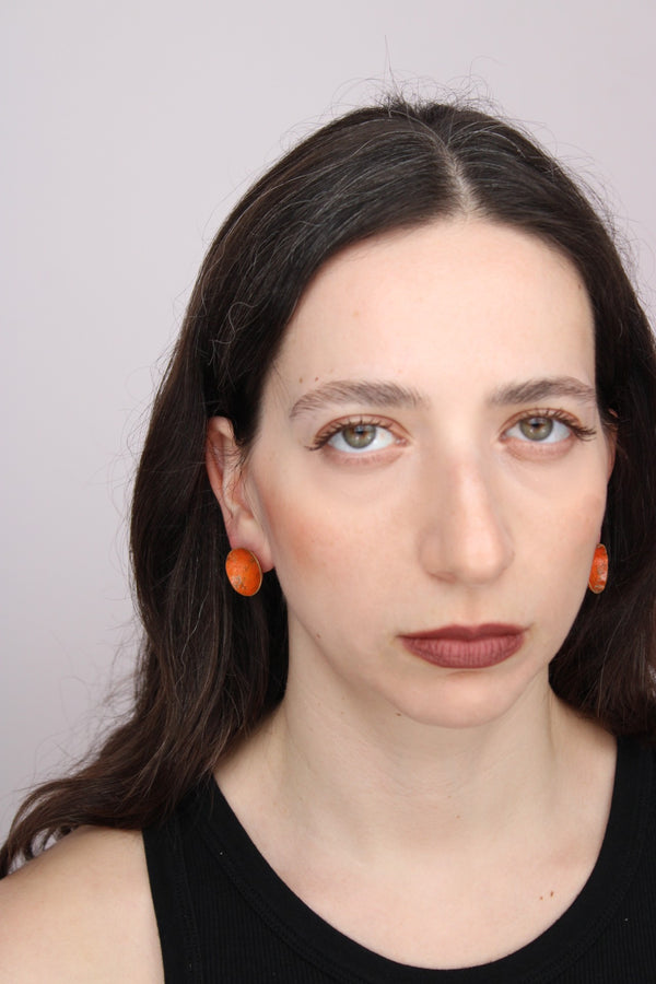Ode to Mom in Burnt Orange |Earrings|