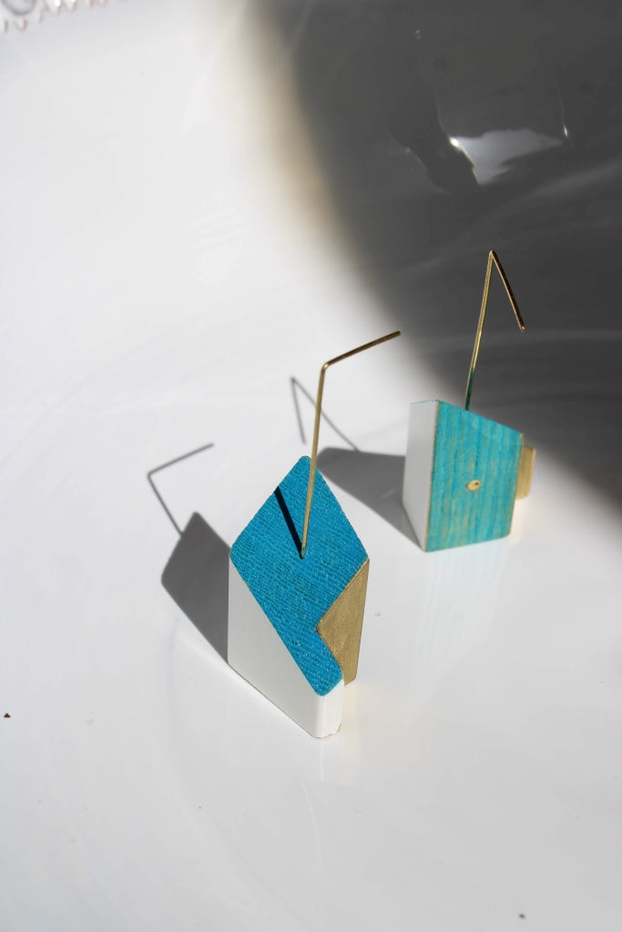 Cornja #86 in Celeste |Earrings|