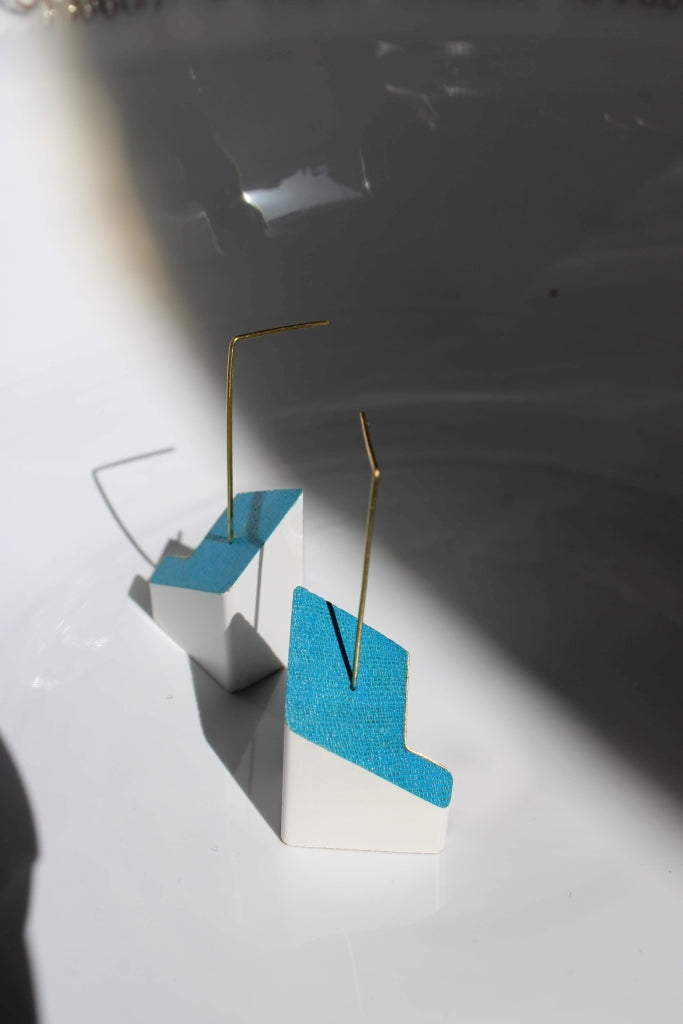 Cornja #86 in Celeste |Earrings|