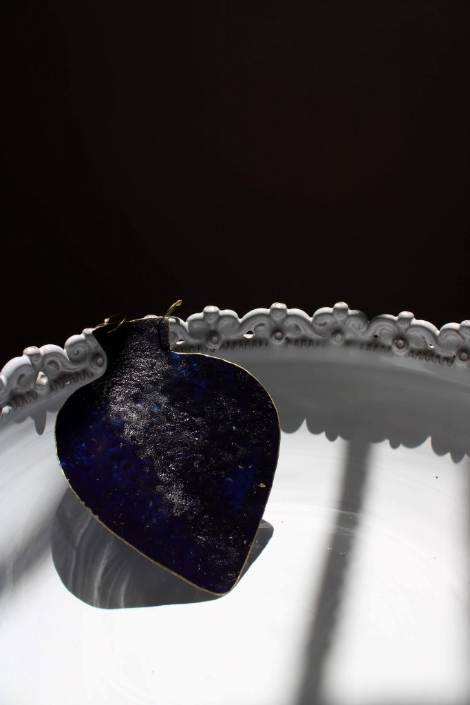 Pithàri in Prussian Blue |Necklace|