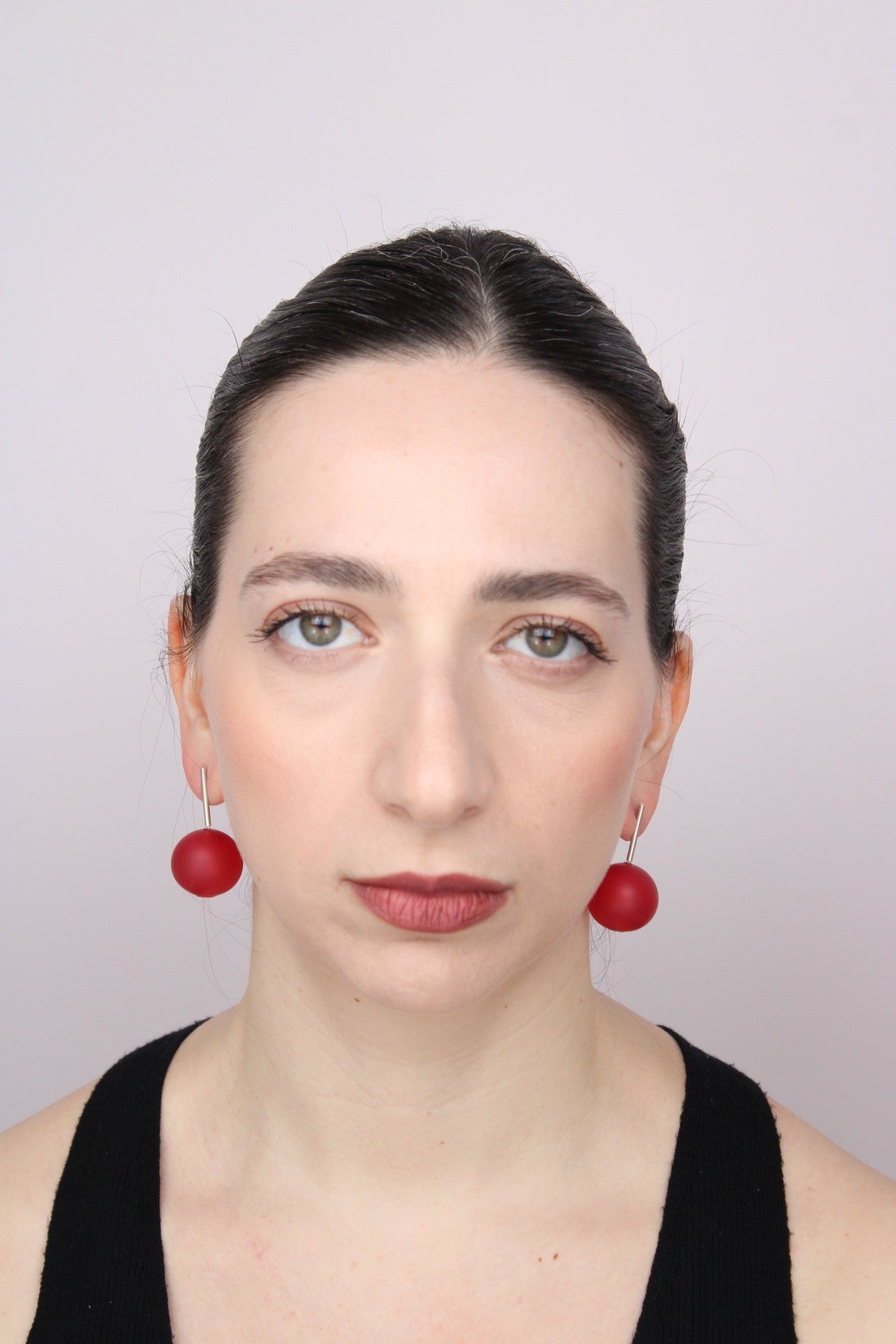 Agapurni NO.7 in Cereza Opaque |Earrings|