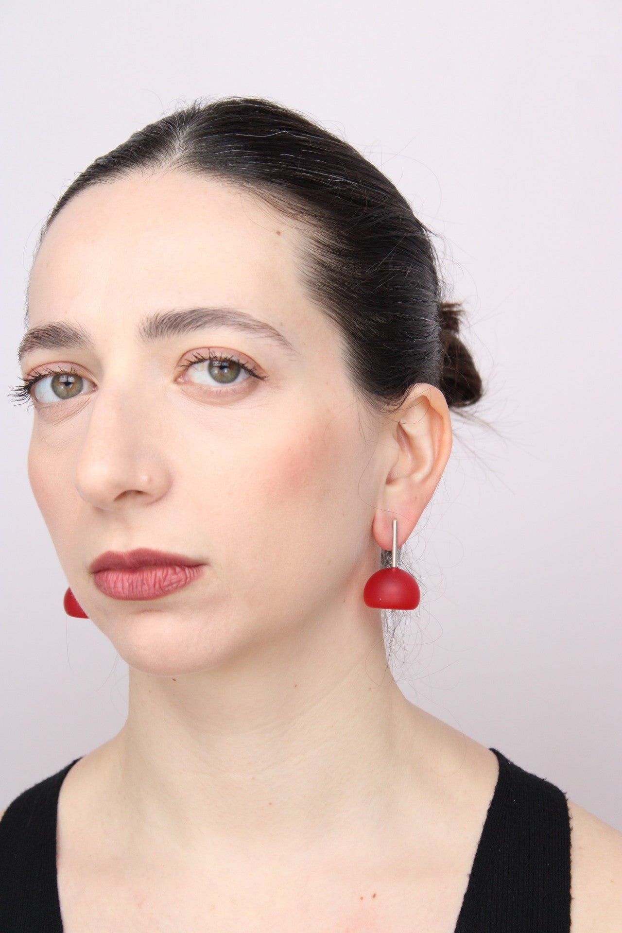 Agapurni NO.9 in Cereza Opaque |Earrings|