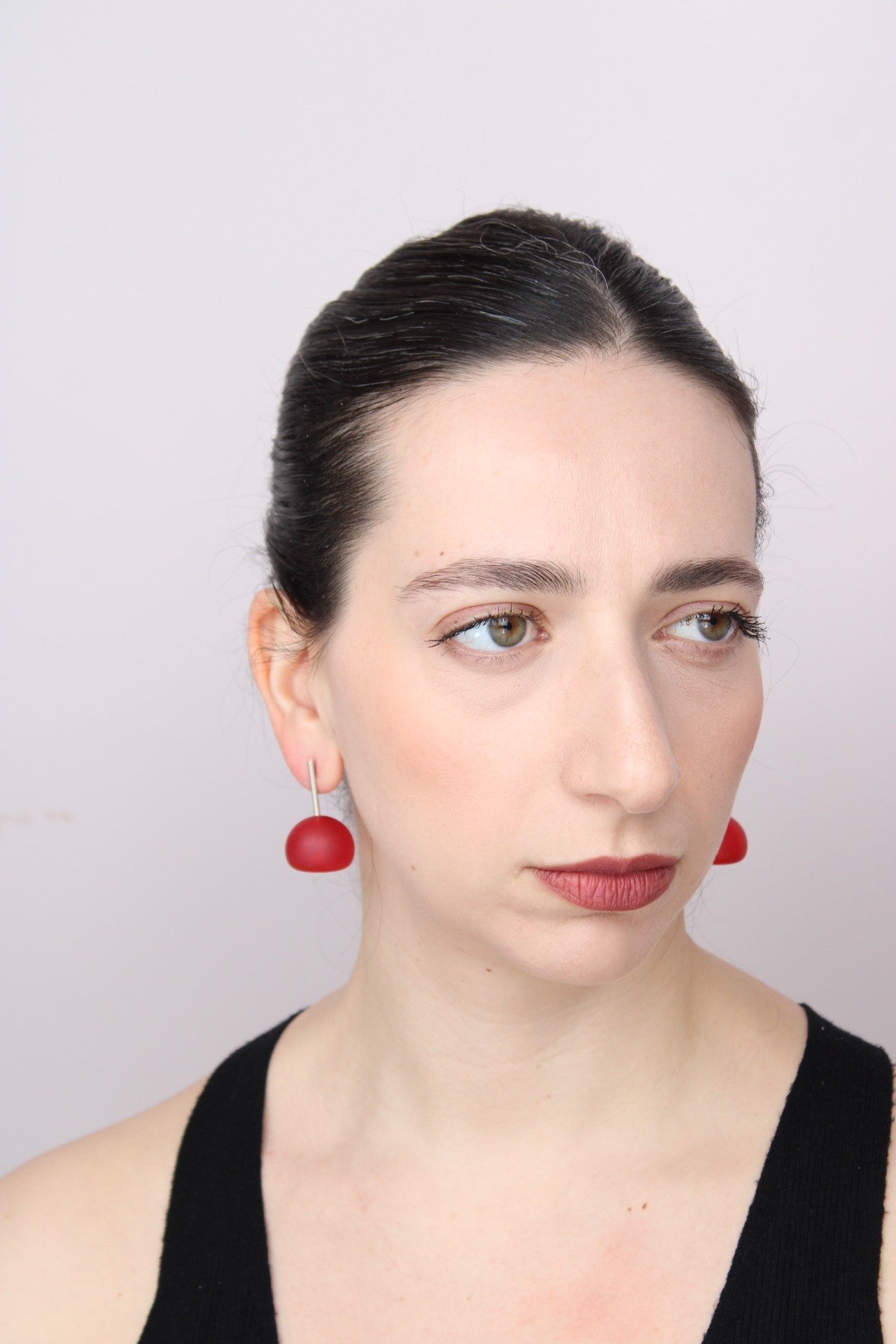Agapurni NO.9 in Cereza Opaque |Earrings|