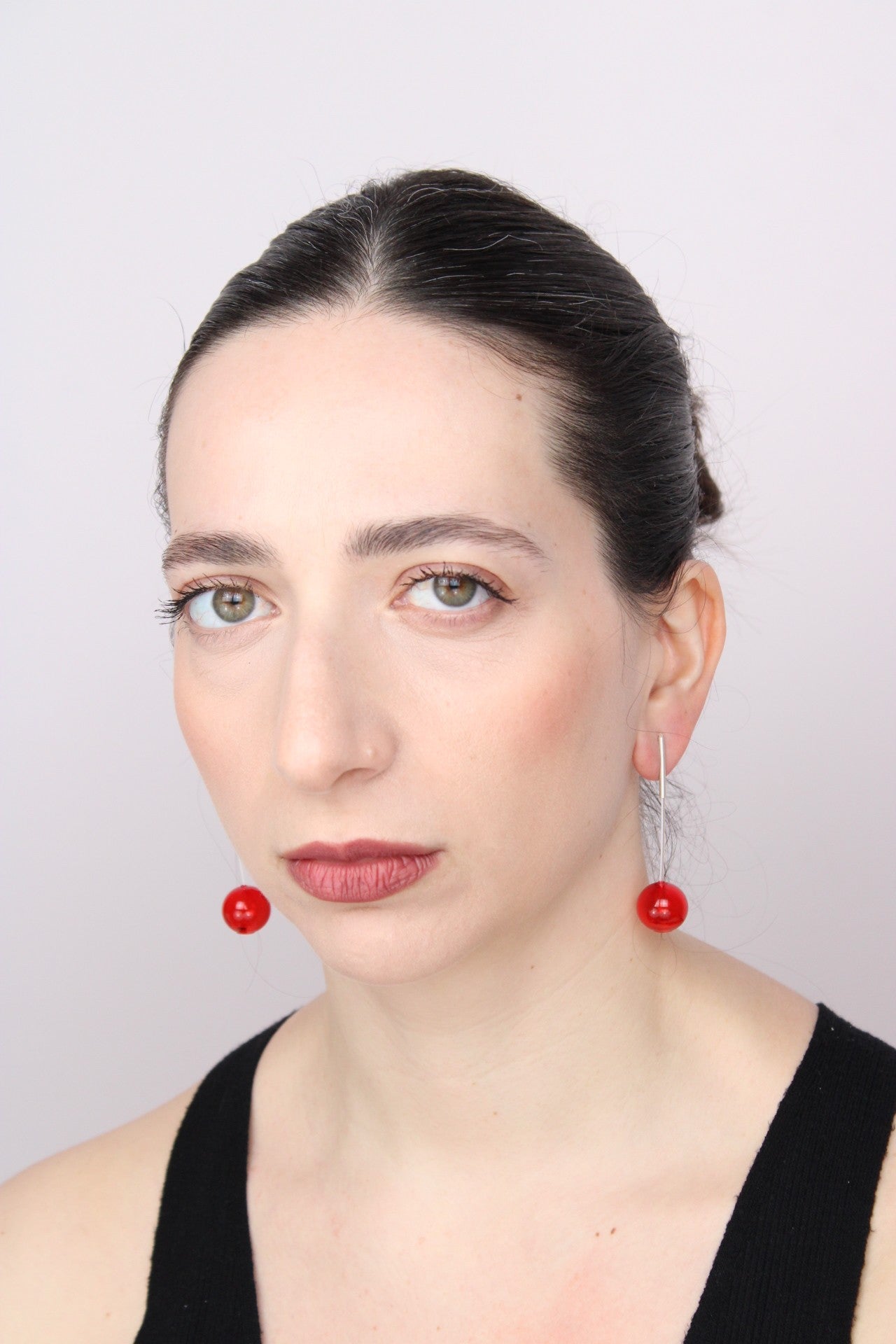 Agapurni NO.11 in Cereza Bright |Earrings|