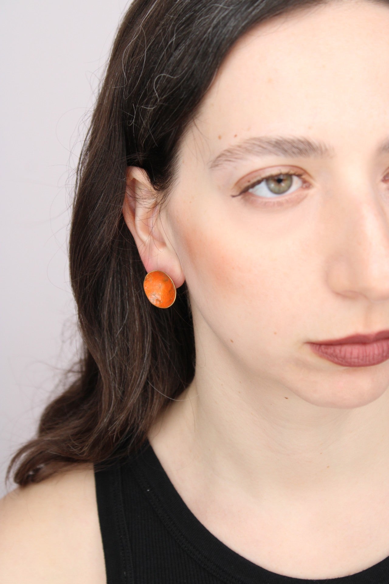 Ode to Mom in Burnt Orange |Earrings|