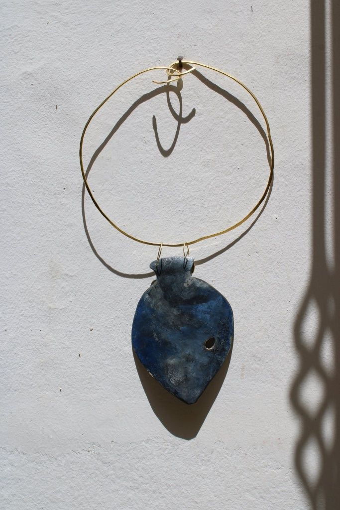 Pithàri in Mermaid Blue |Necklace|