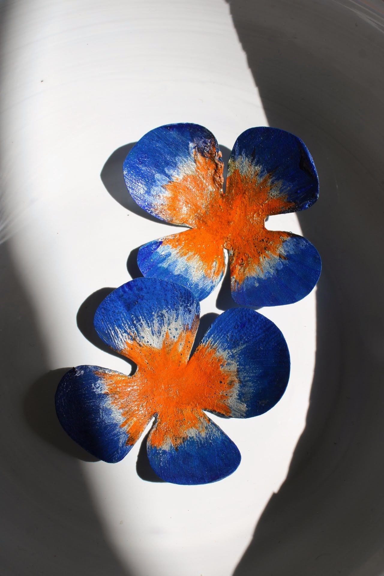 Blume in Callithea Sapphira |Earrings|
