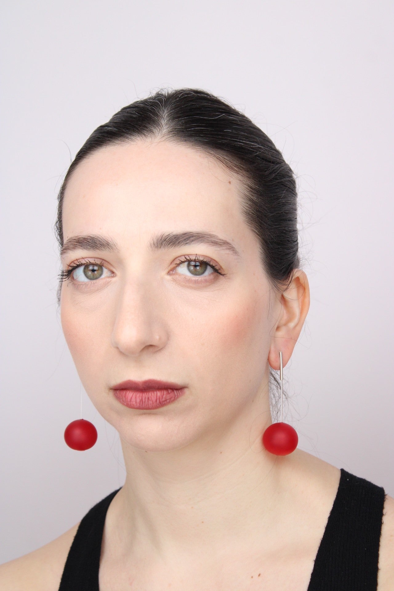 Agapurni NO.4 in Cereza Opaque |Earrings|