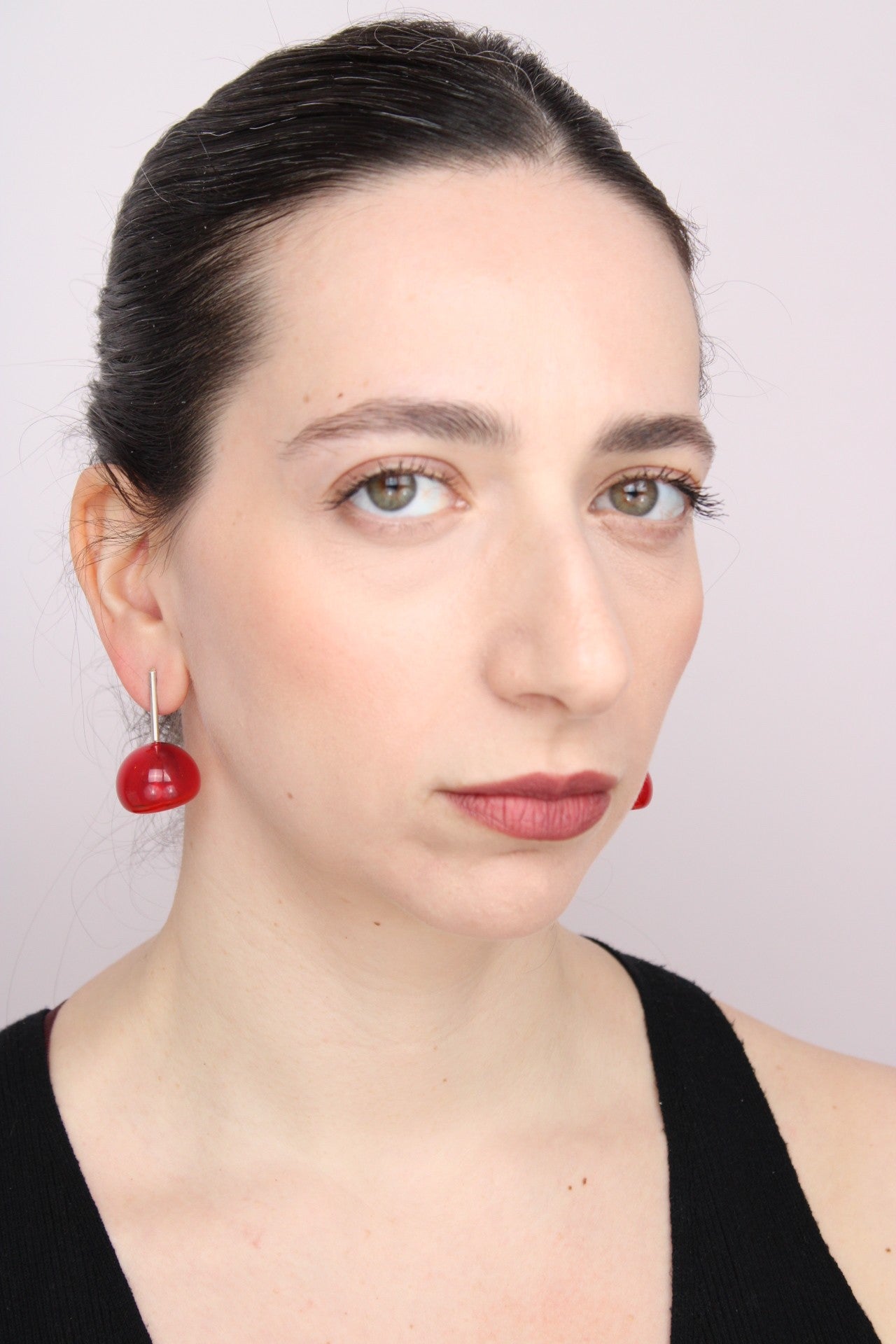 Agapurni NO.9 in Cereza Bright |Earrings|