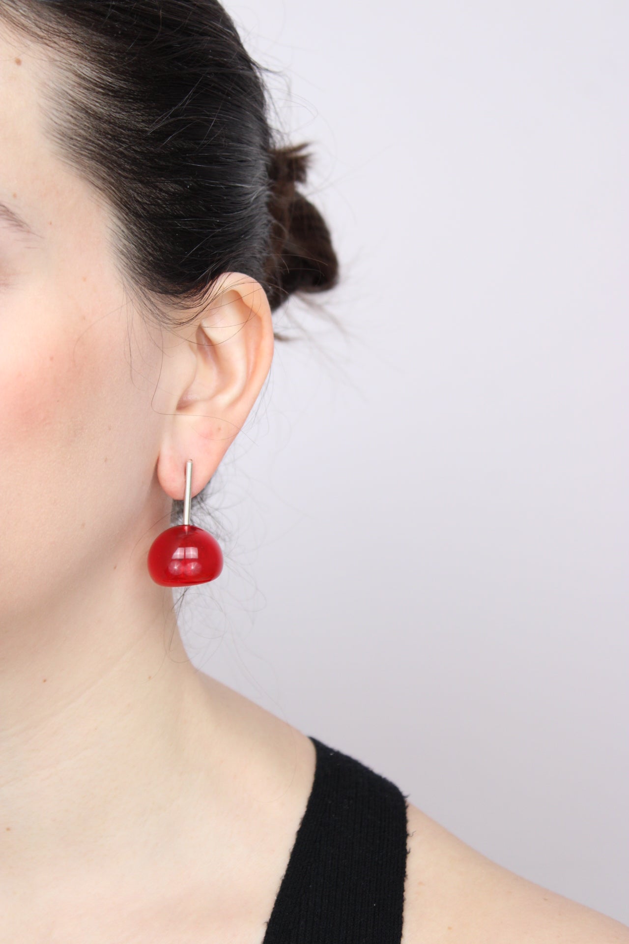 Agapurni NO.9 in Cereza Bright |Earrings|