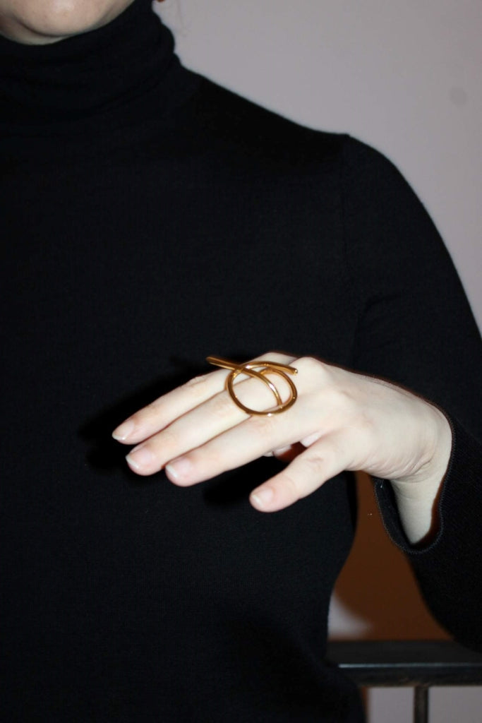 Theta in Gold |Ring|