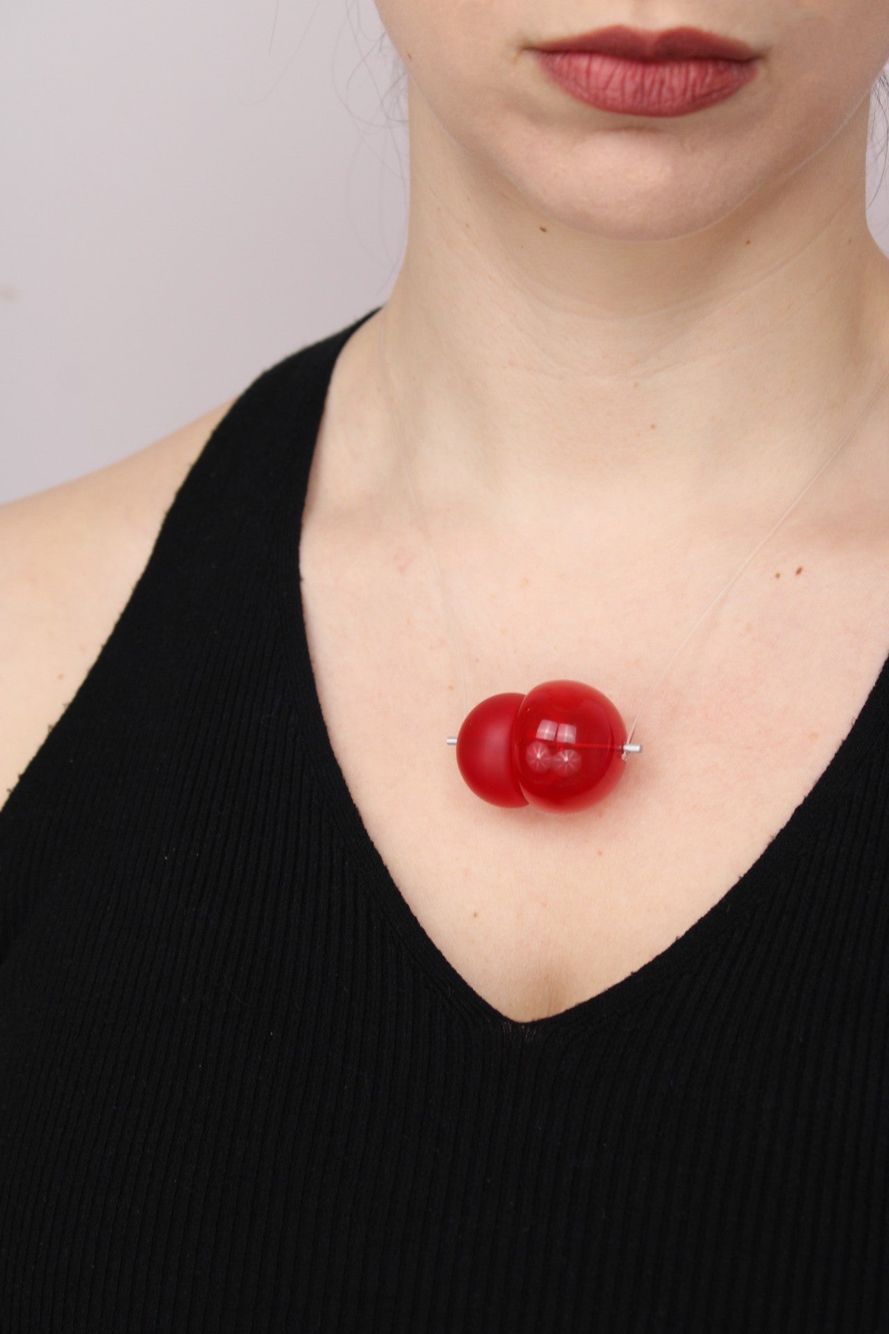 Agapurni NO.2 in Cereza |Necklace|