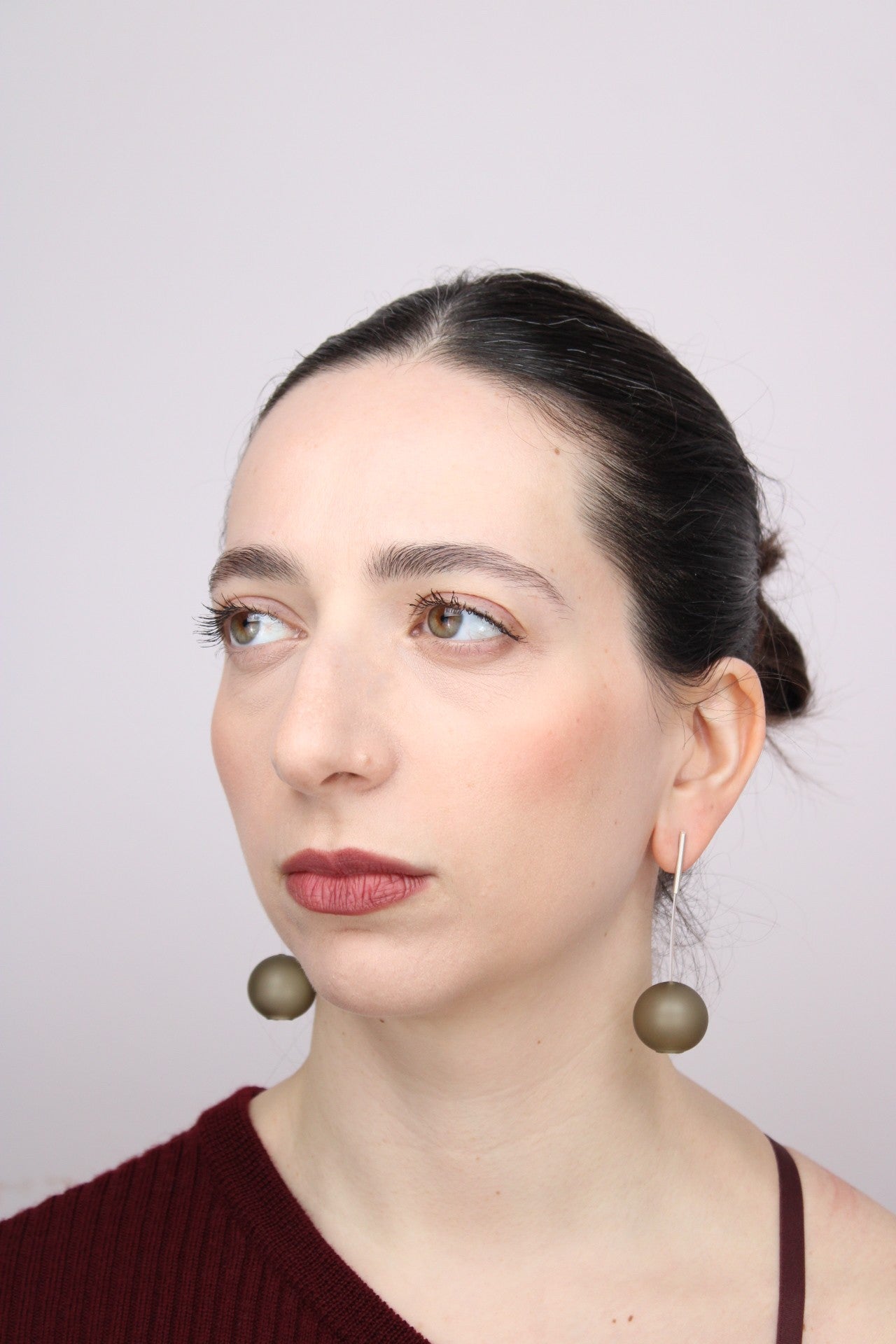 Agapurni NO.4 in Café Opaque |Earrings|