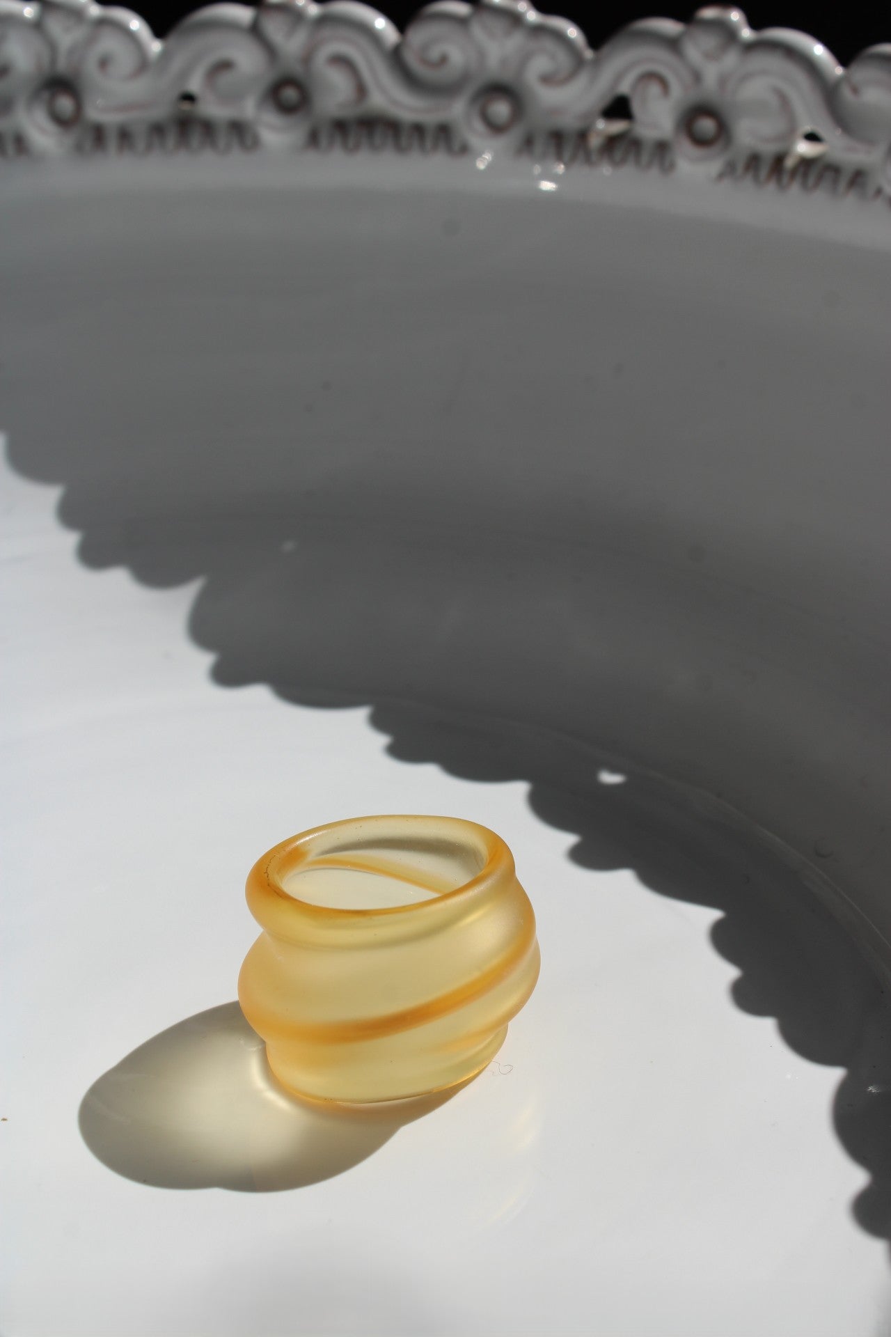Agapurni NO. 1 in Golden Opaque |Ring|
