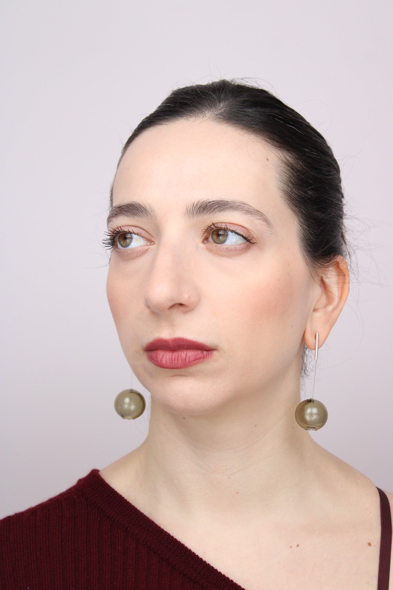 Agapurni NO.4 in Café Bright |Earrings|