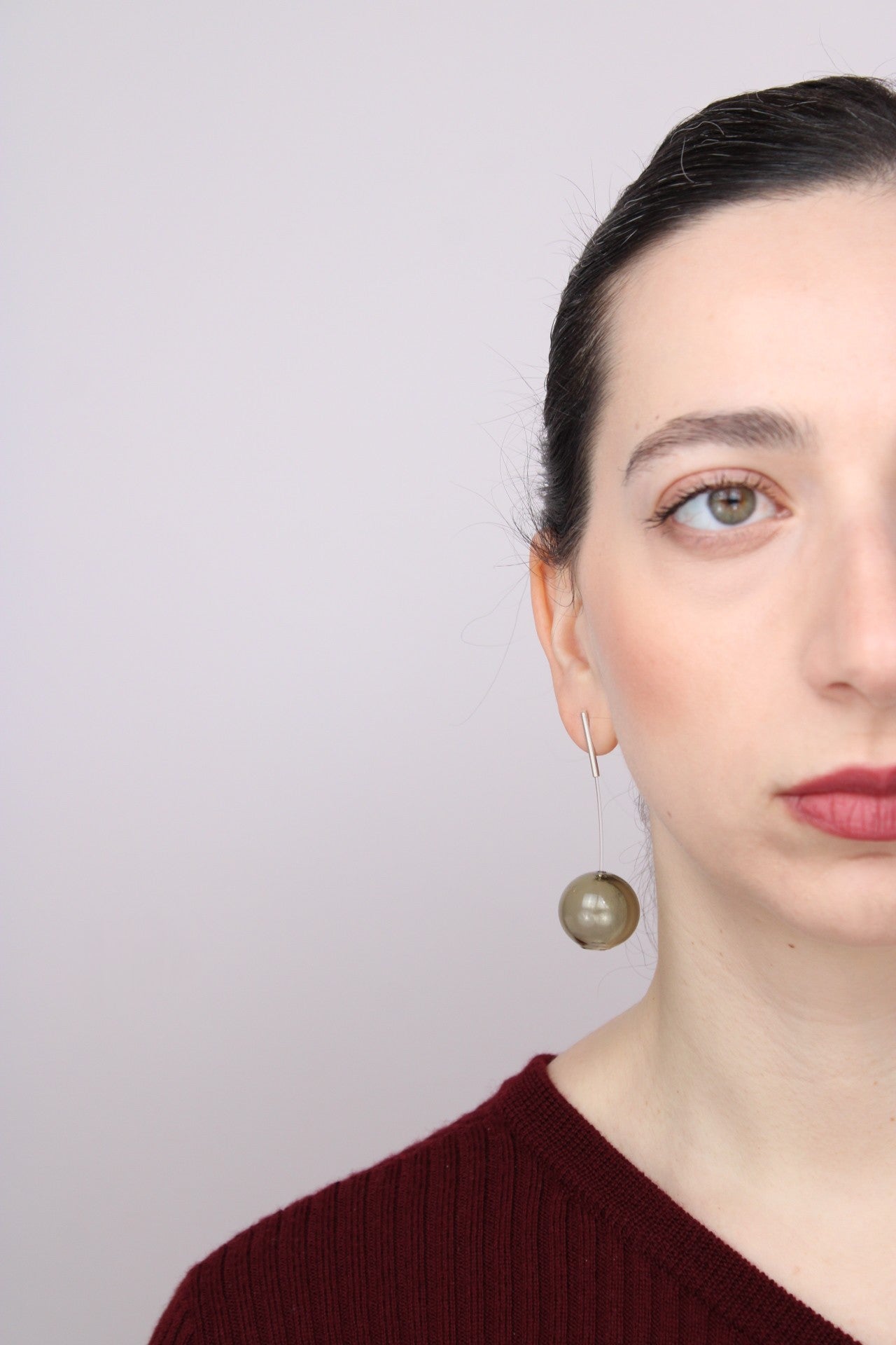 Agapurni NO.4 in Café Bright |Earrings|