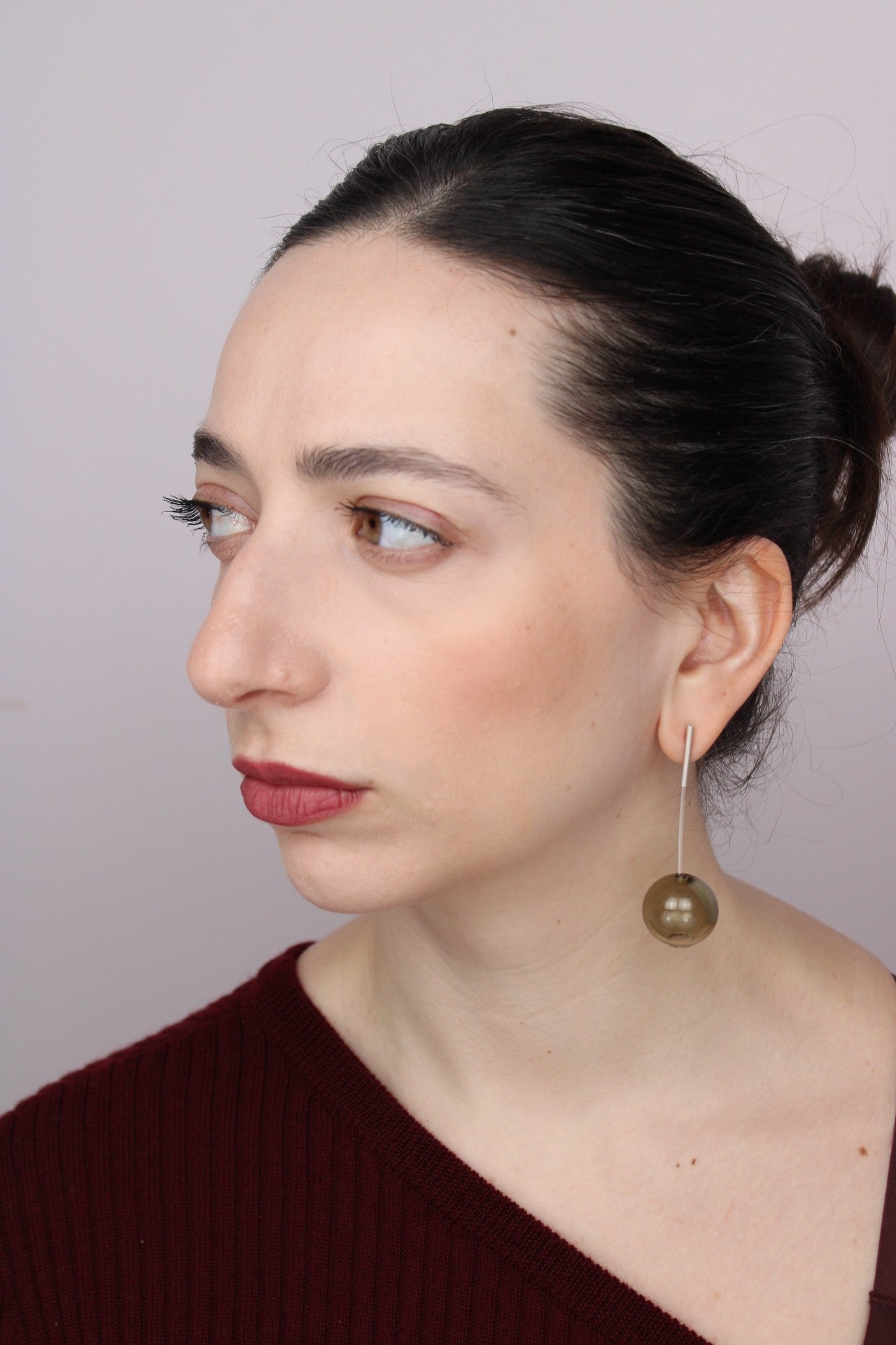 Agapurni NO.4 in Café Bright |Earrings|