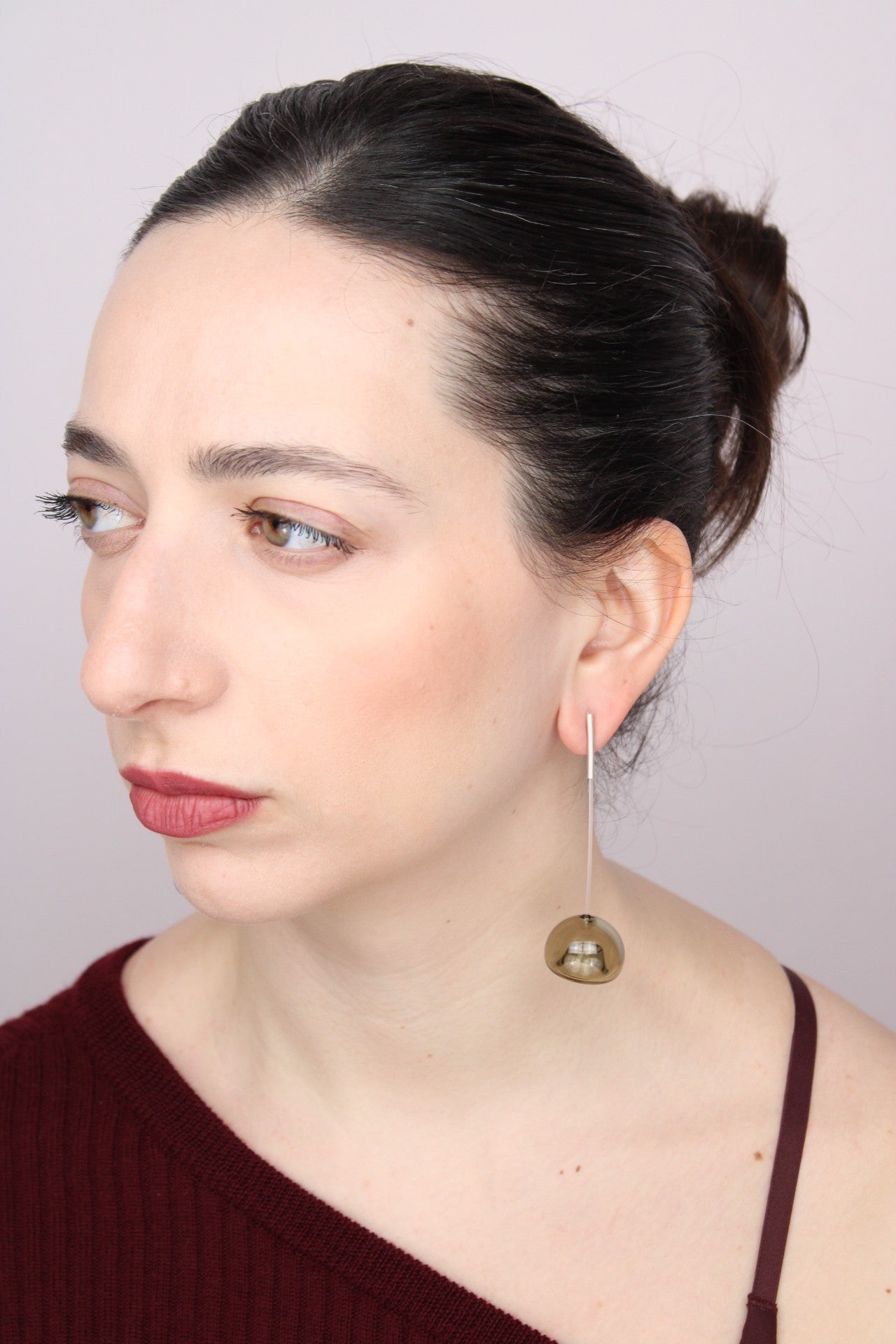 Agapurni NO.3 in Café Bright |Earrings|