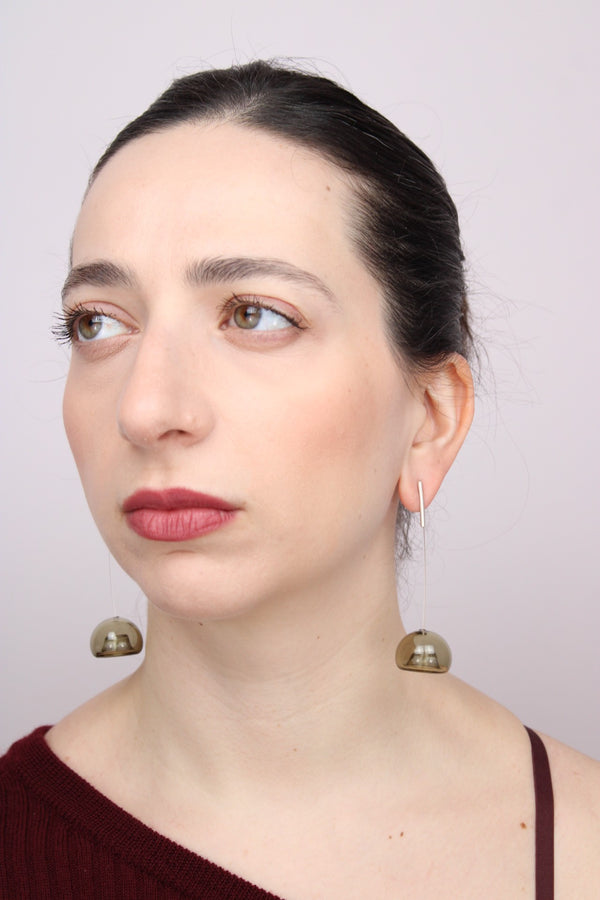 Agapurni NO.3 in Café Bright |Earrings|