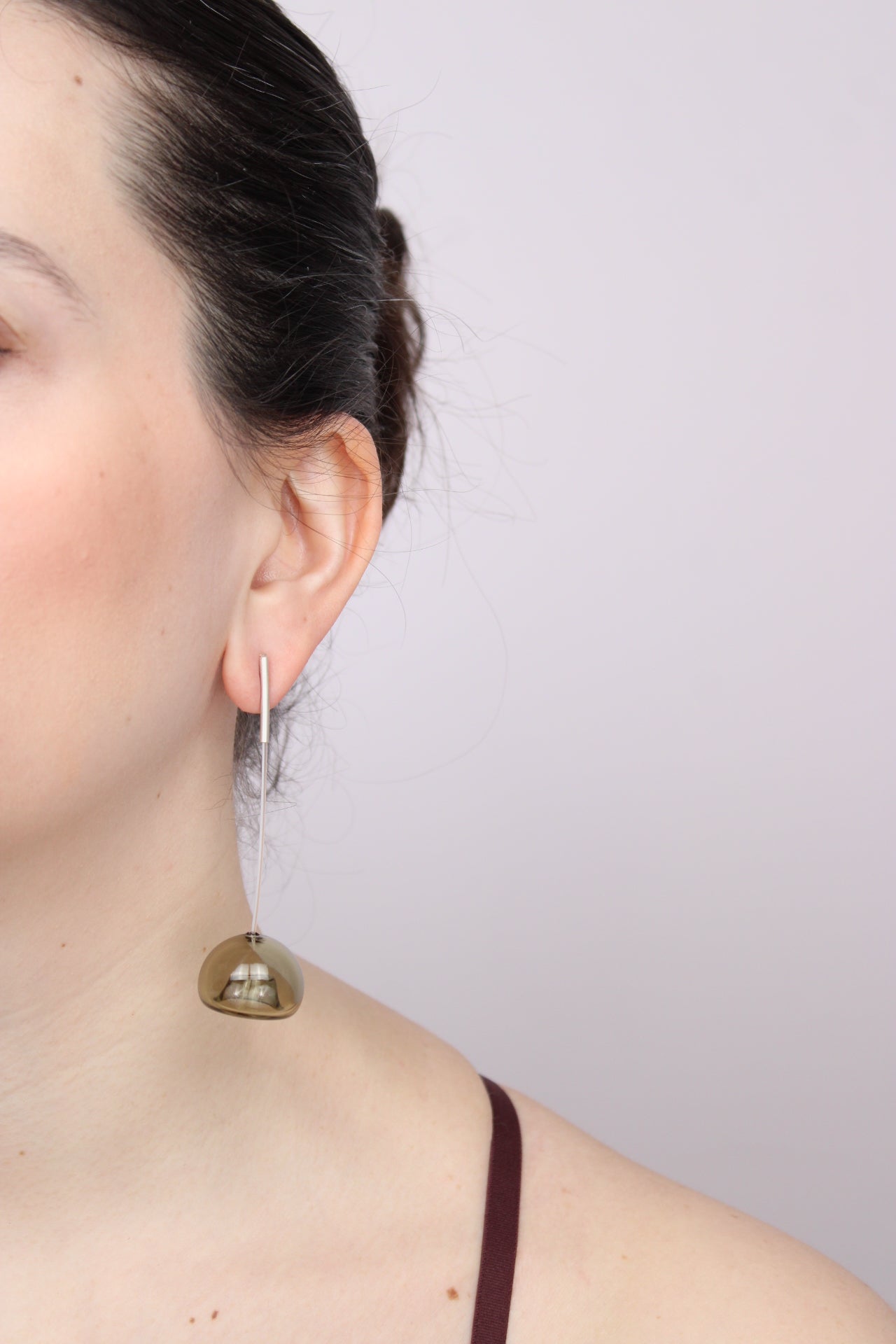 Agapurni NO.3 in Café Bright |Earrings|