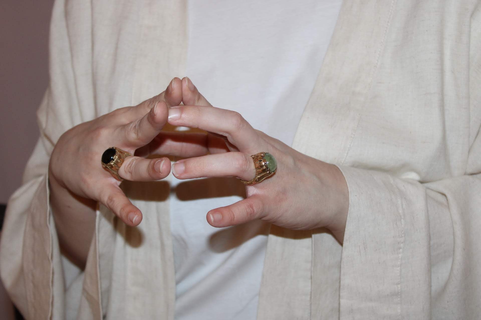 Muraglia with Prehnite |Ring|