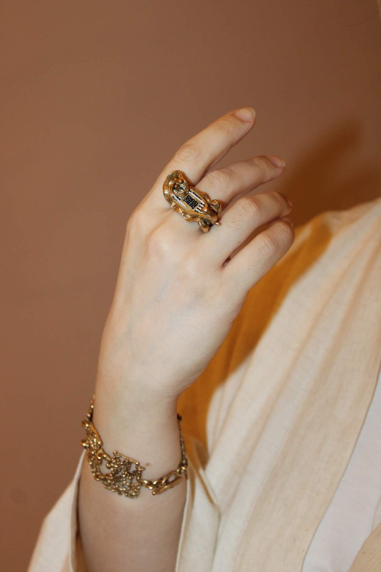Nave di pietra |Ring| - UNIQUE PIECE