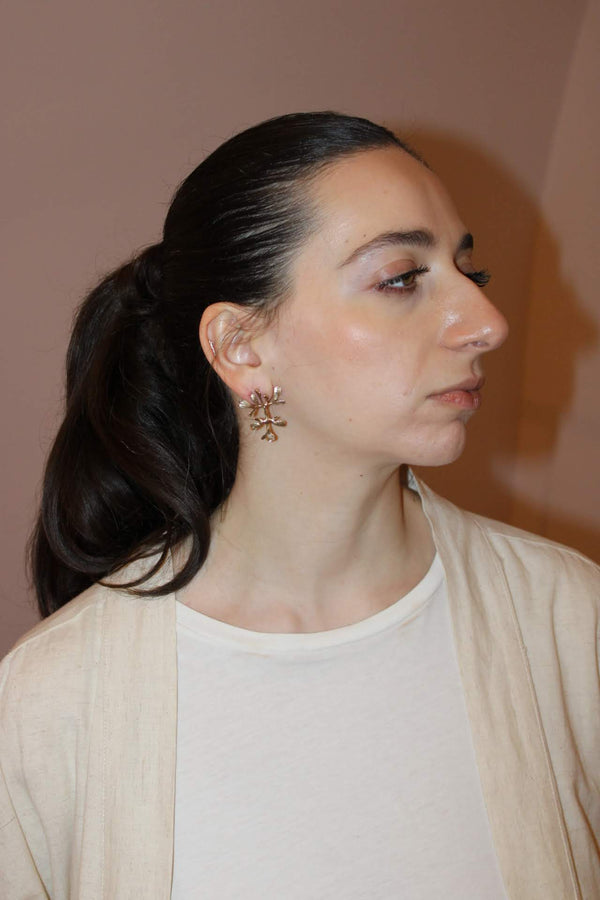 Ruta Asymmetrical |earrings|