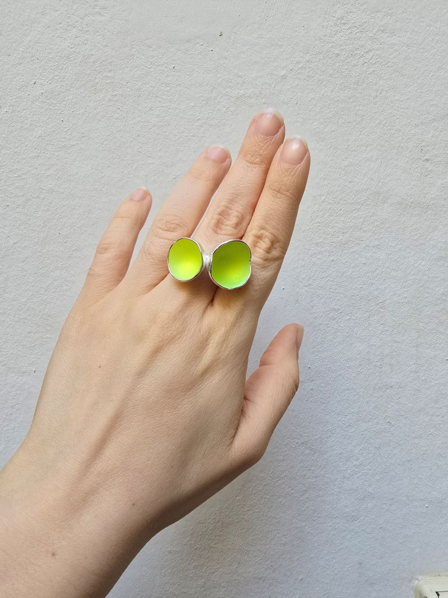 Becherling - Two Cups in Citron |Ring|