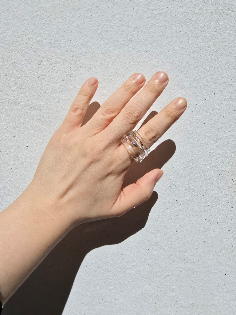 Agapurni NO. 1 in Clear |Ring|