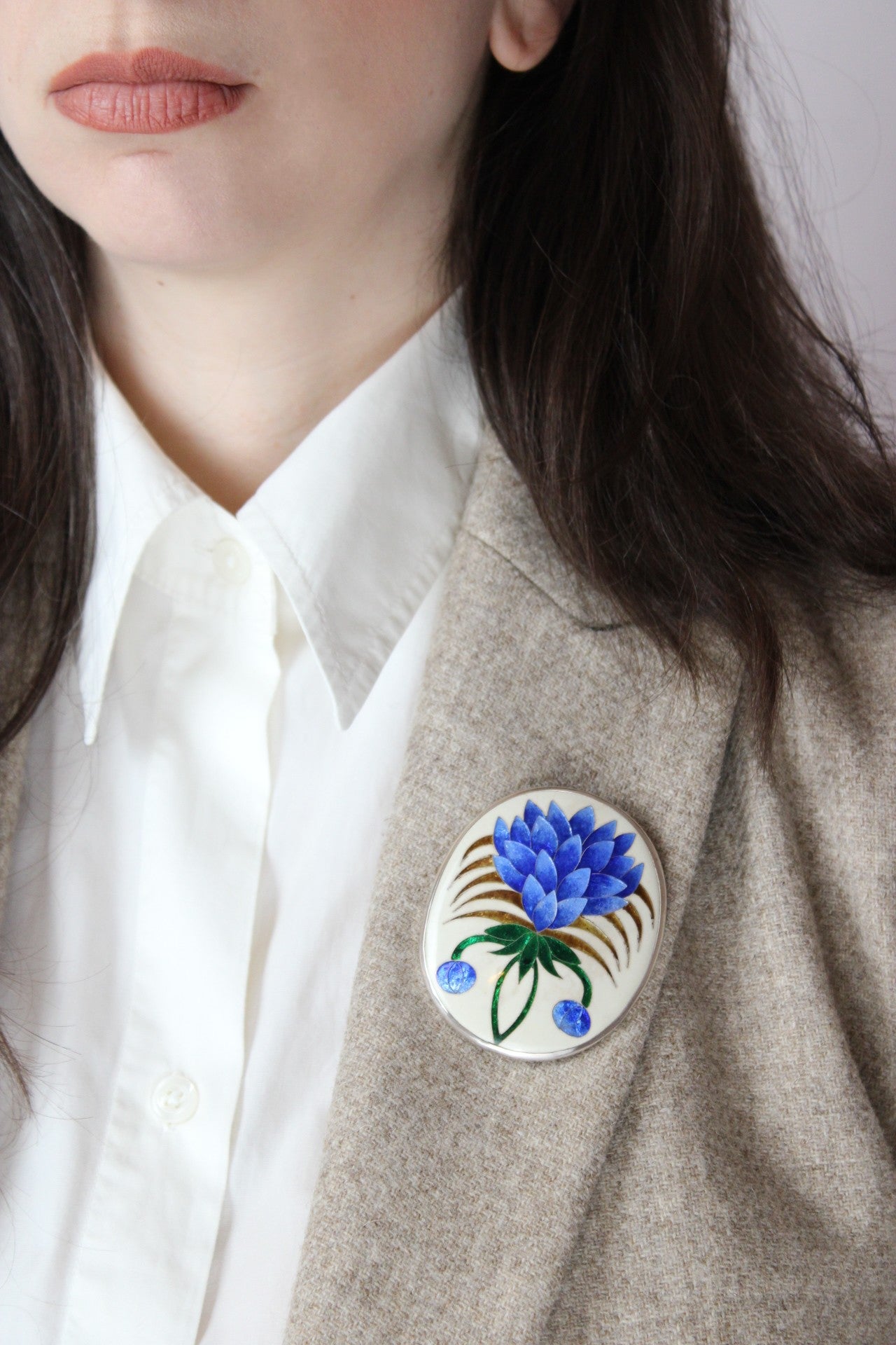 Casque de Jupiter - Unique Piece |Pendant and Brooch|