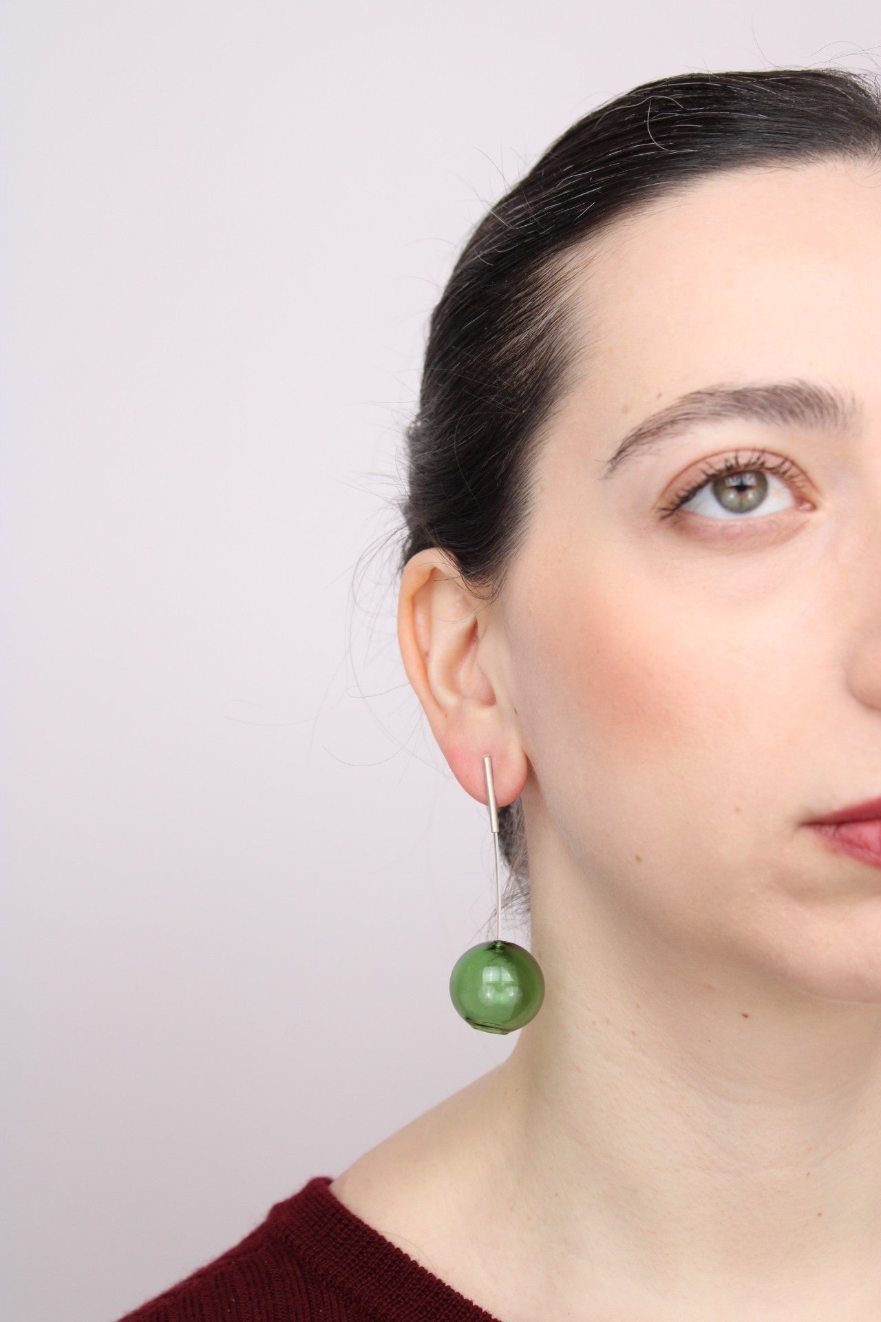 Agapurni NO.4 in Verderello Bright |Earrings|