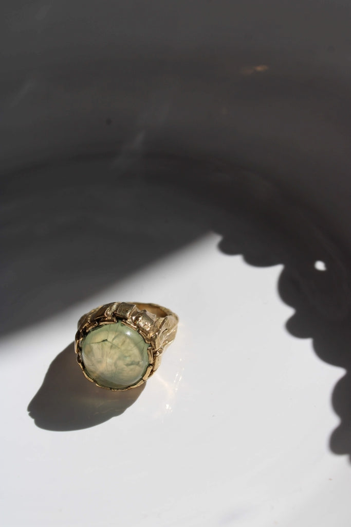 Muraglia with Prehnite |Ring|