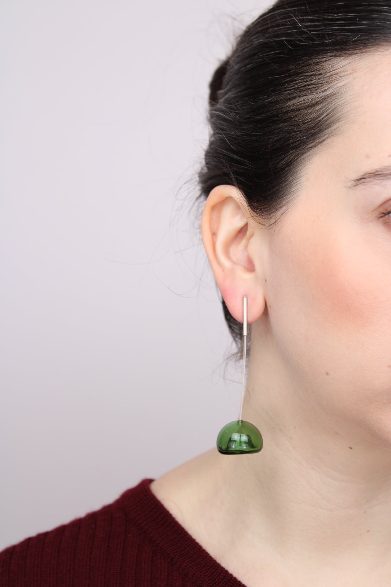 Agapurni NO.3 in Verderello Bright |Earrings|