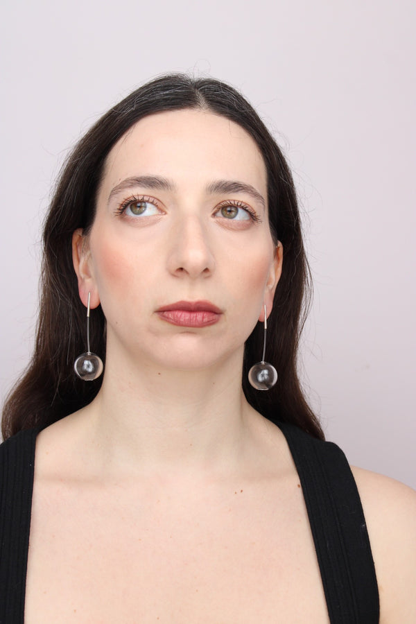 Agapurni NO.4 in Clear Bright |Earrings|