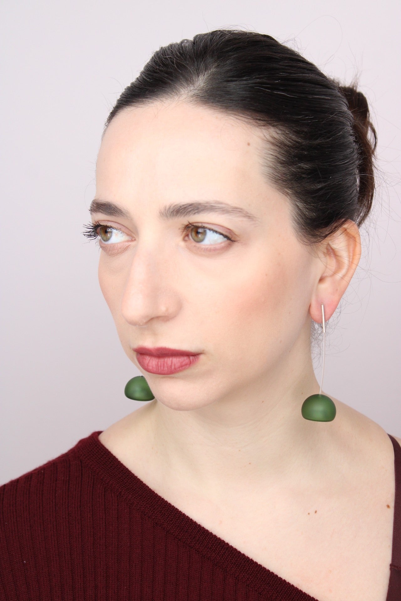 Agapurni NO.3 in Verderello Opaque |Earrings|