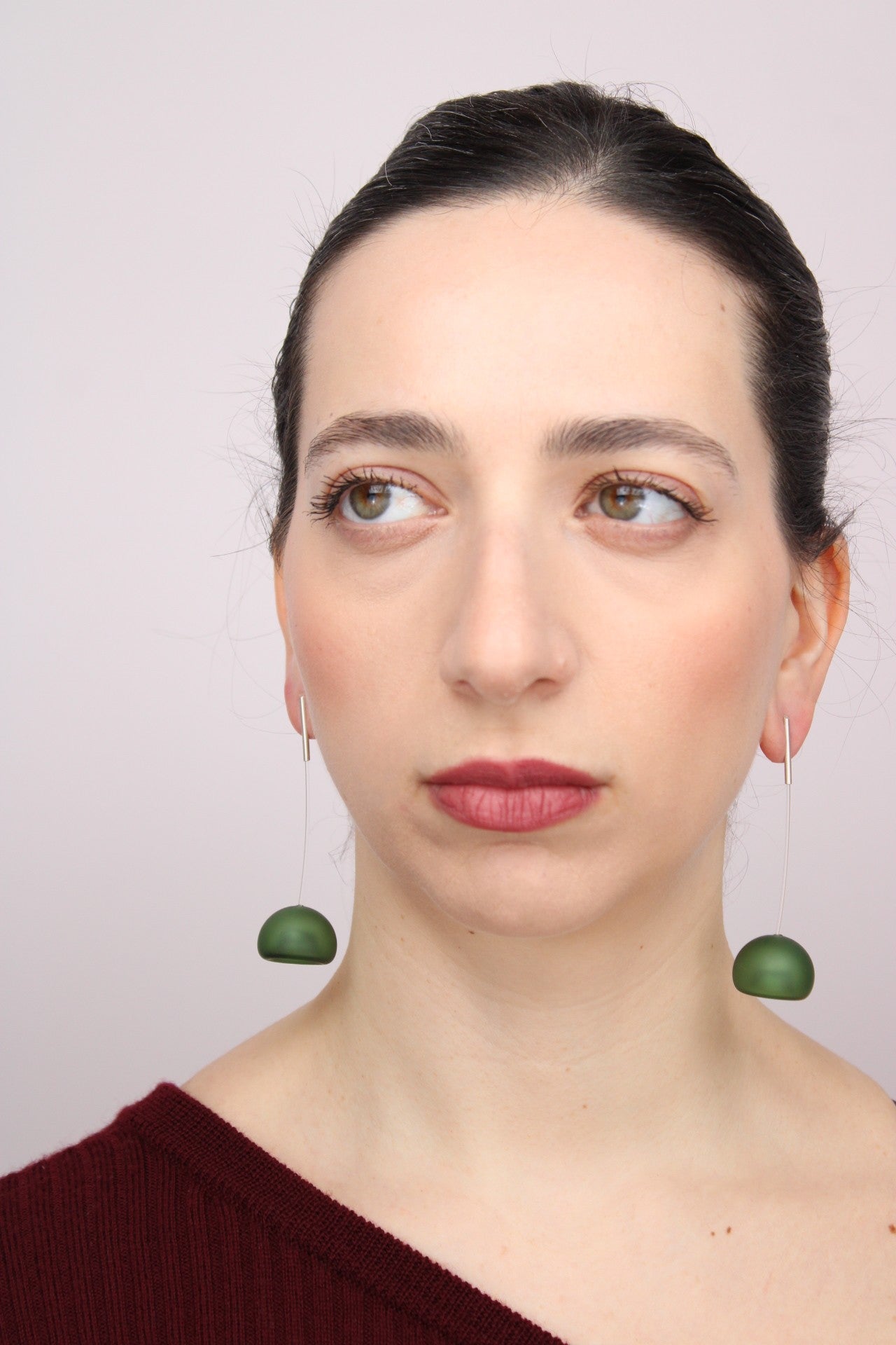 Agapurni NO.3 in Verderello Opaque |Earrings|