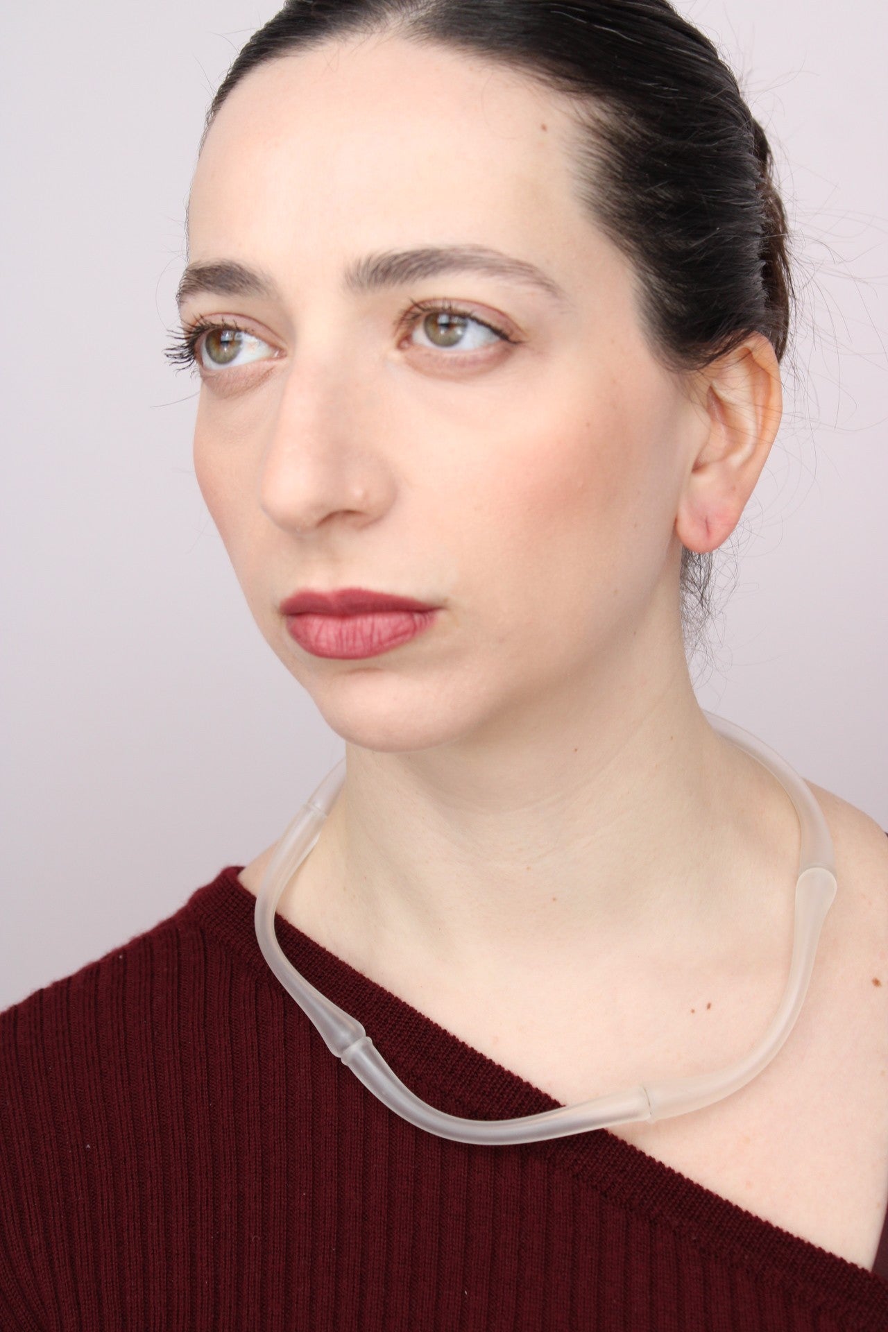 Agapurni NO.1 in Clear Opaque |Necklace|