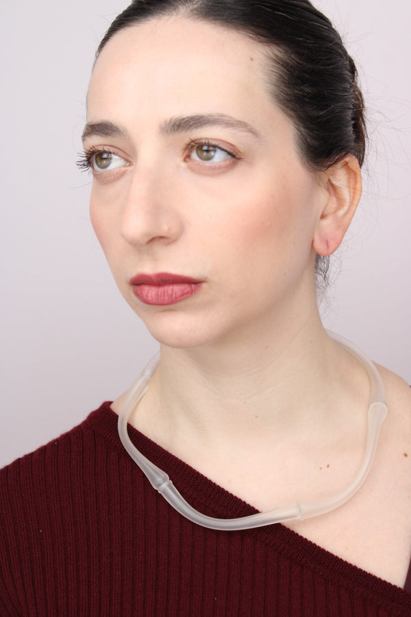 Agapurni NO.1 in Clear Opaque |Necklace|
