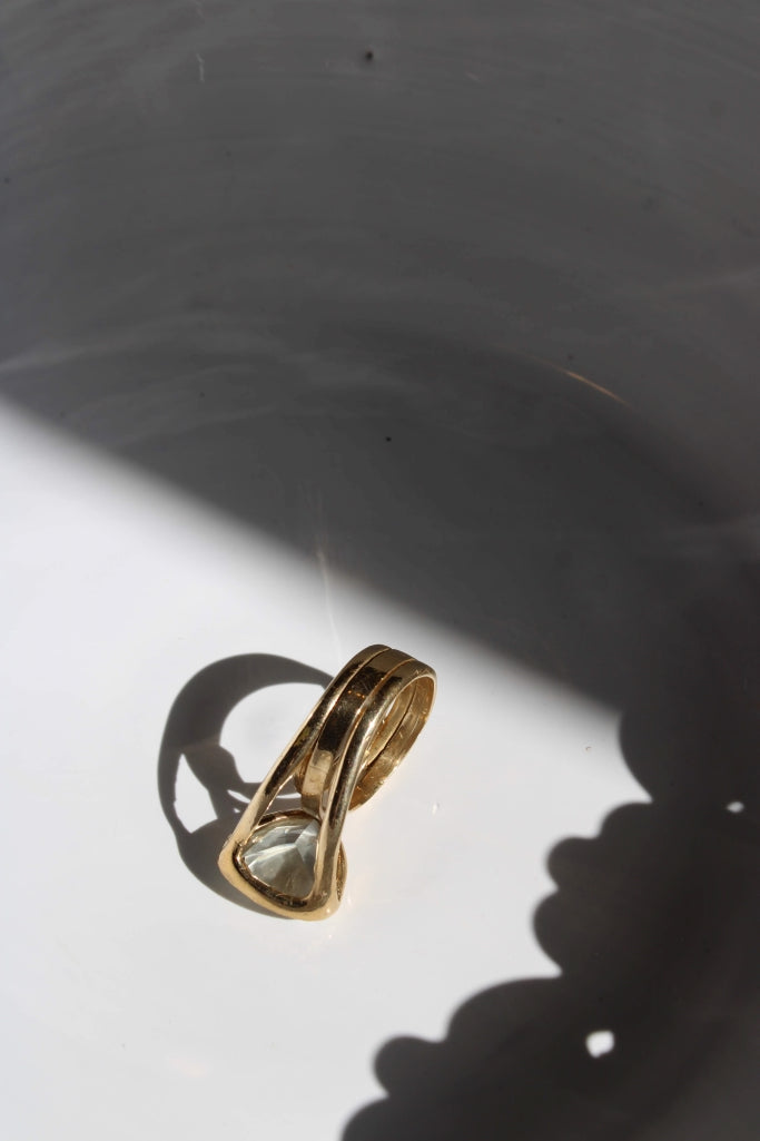 Mythos, Ciclope with Green Amethyst |Ring|