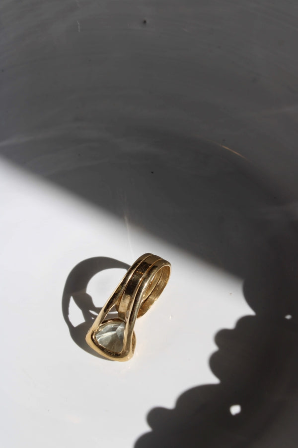 Mythos, Ciclope with Green Amethyst |Ring|