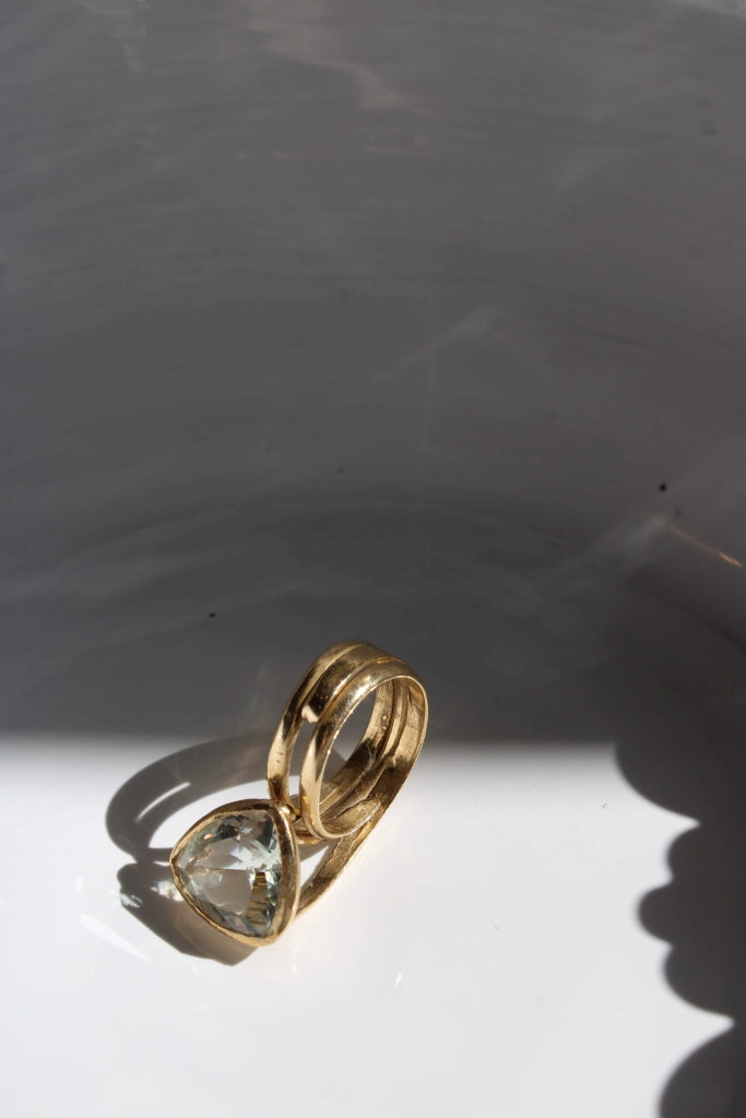 Mythos, Ciclope with Green Amethyst |Ring|