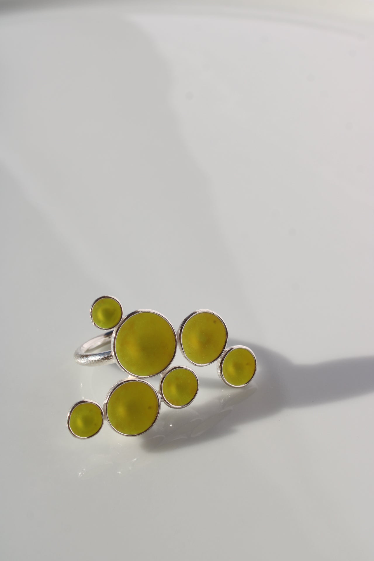 Becherling - Seven Cups in Yellow |Ring|