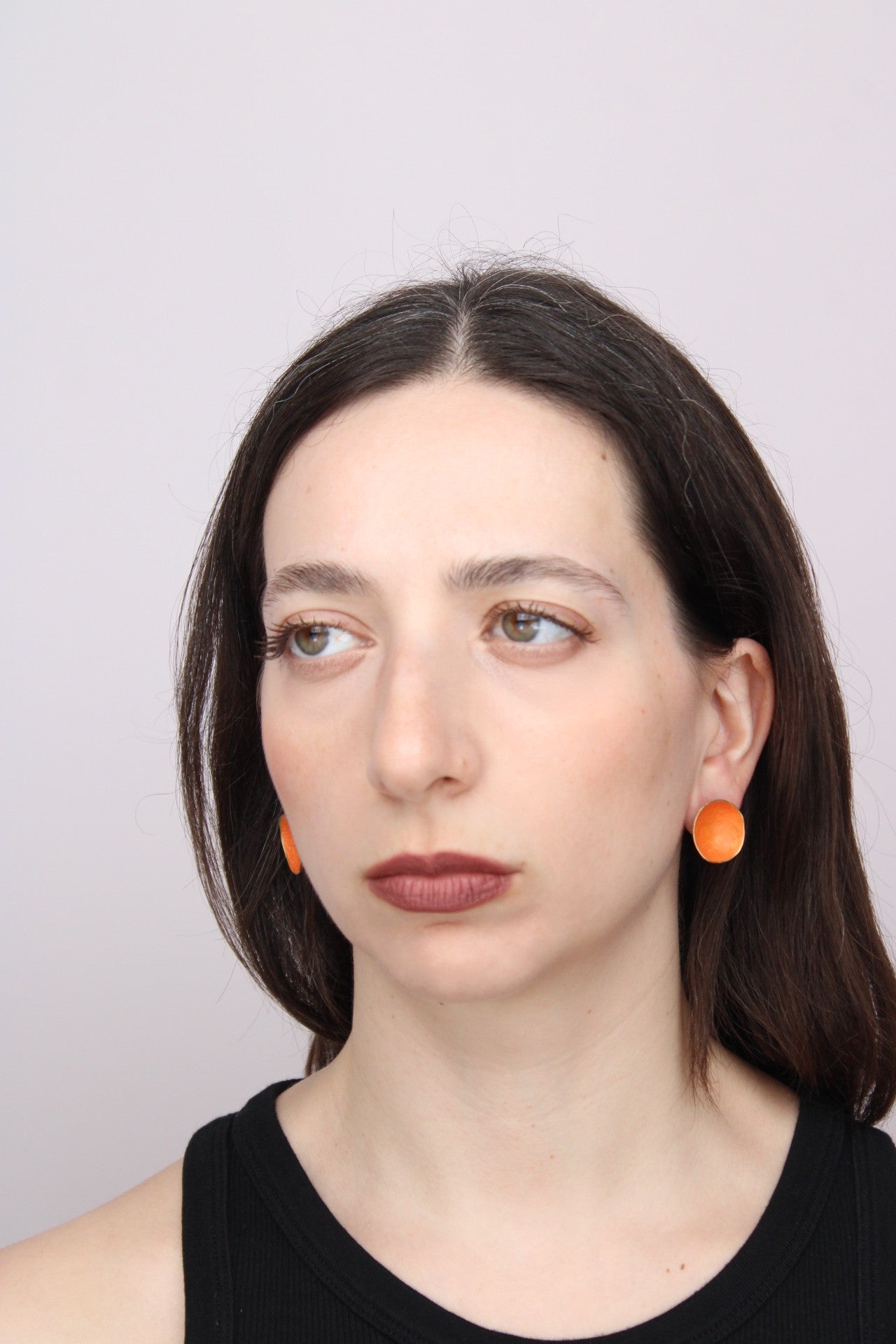 Ode to Mom in Tangerine |Earrings|