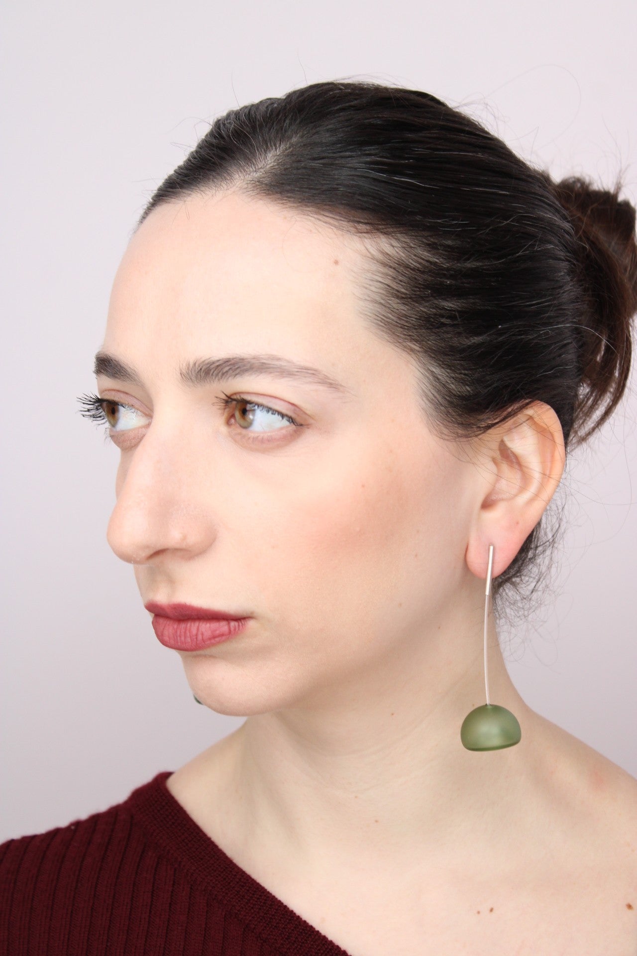 Agapurni NO.3 in Salvietta Opaque |Earrings|