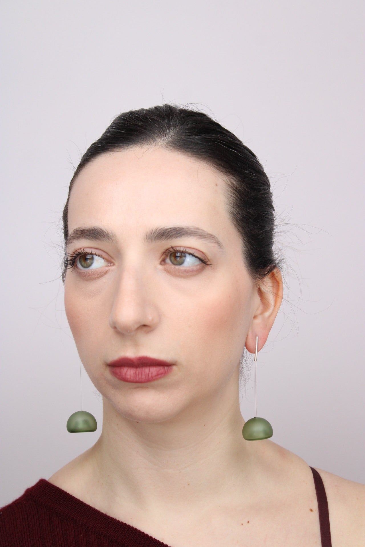 Agapurni NO.3 in Salvietta Opaque |Earrings|